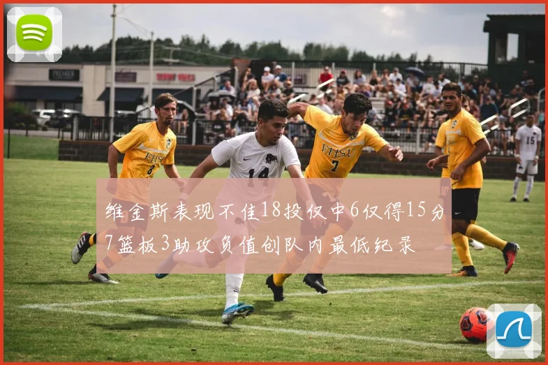 维金斯表现不佳18投仅中6仅得15分7篮板3助攻负值创队内最低纪录